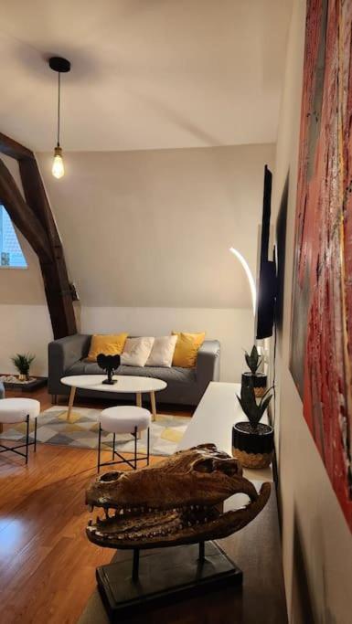 Apartamento Grand Duplex Du Beffroi Douai Exterior foto